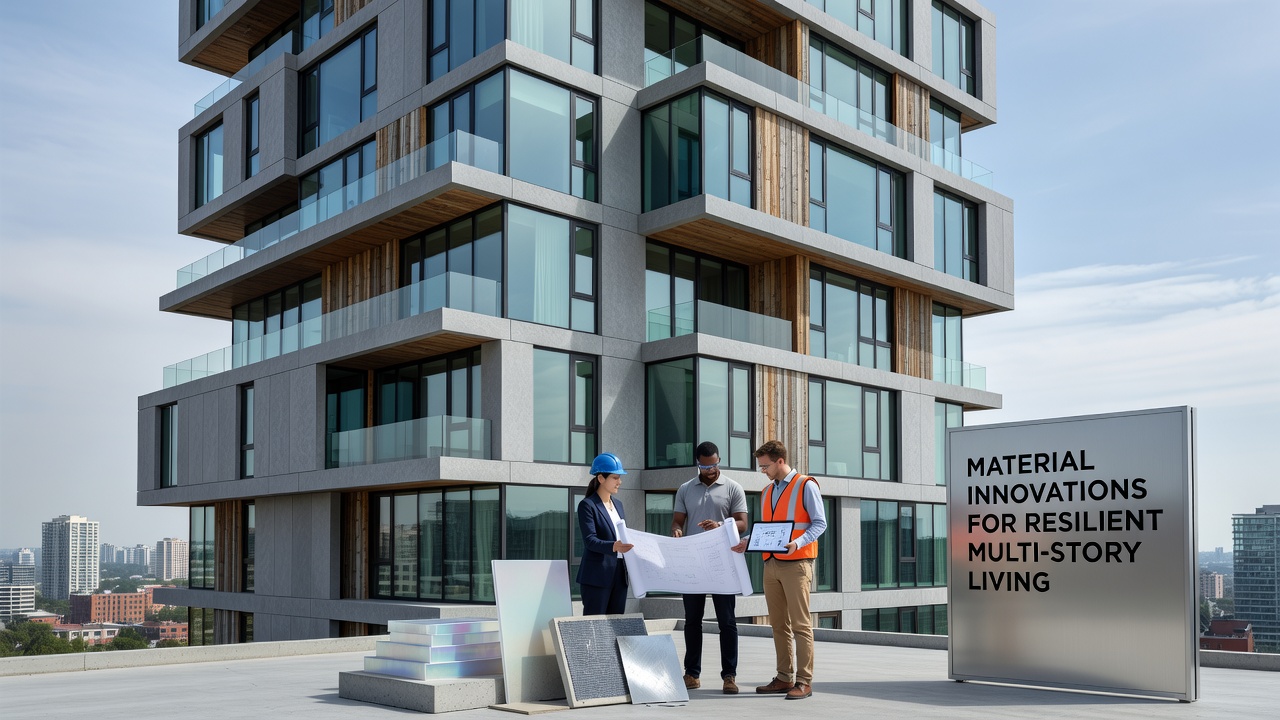 Exploring Material Innovations Driving Resilience in Multi-Story Residential Designs